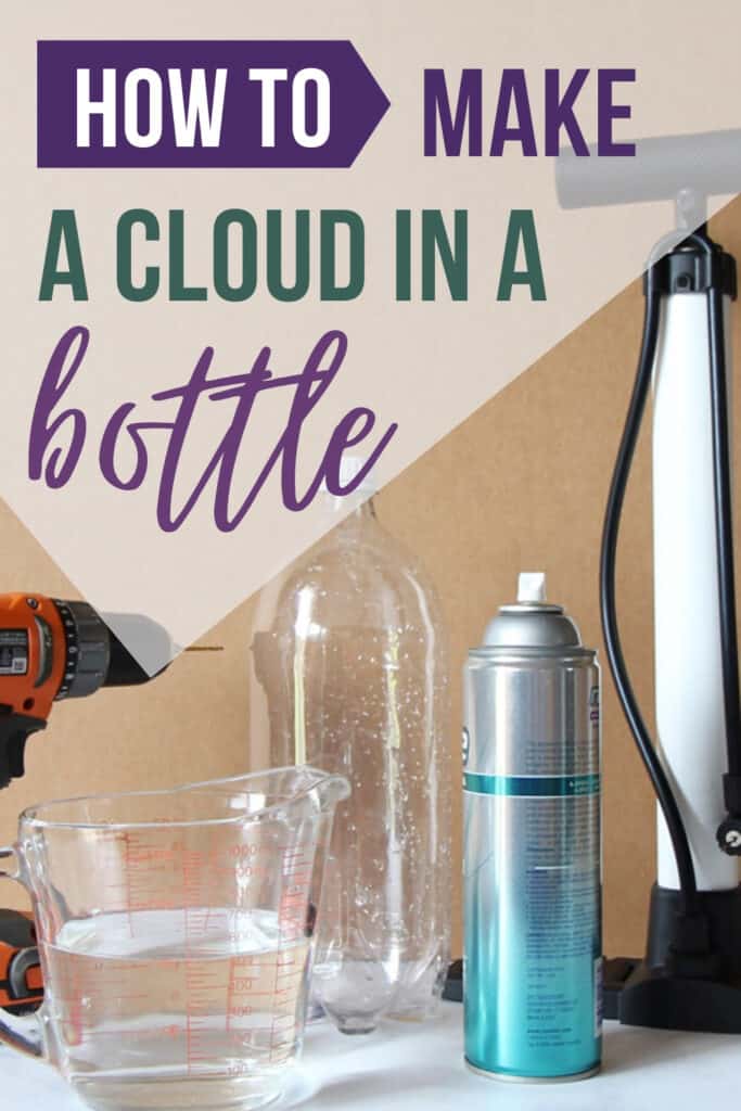 how to make a cloud in a bottle