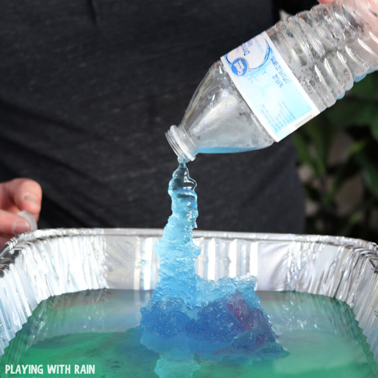 Make instant ice from a bottle