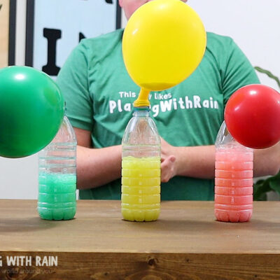 Baking Soda and Vinegar Balloon Experiment