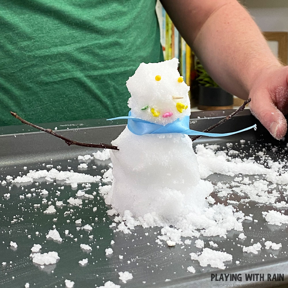village something Savvy How to Make Instant Snow Without Baking Soda