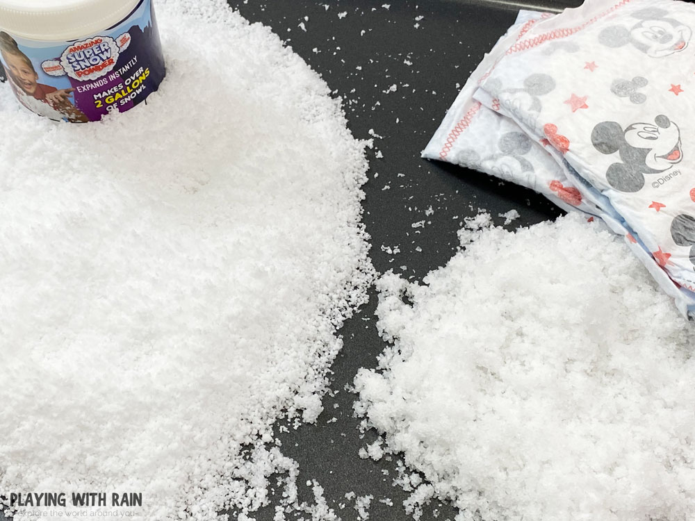 Super Snow Powder By Be Amazing! Toys Faux Snow Makes Artificial Snow,  Nontoxic Snow For Kids – Ages 4+ 