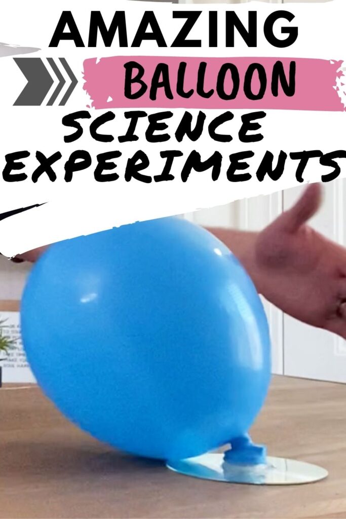 Amazing balloon science experiments for kids