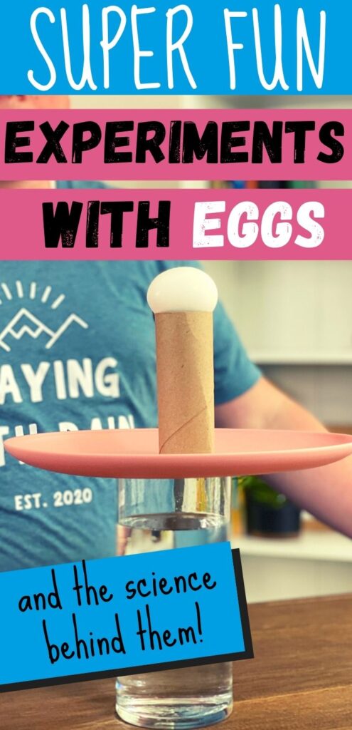 Egg experiments for kids