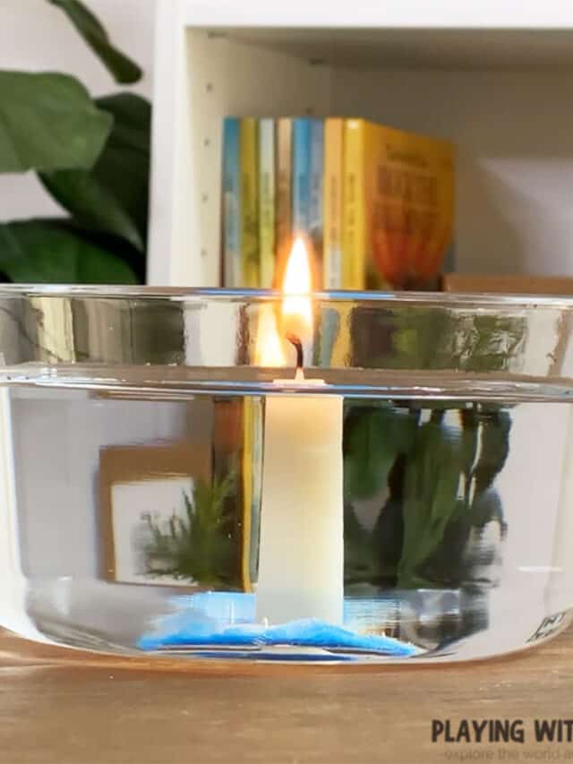 Candle Water Experiment Story
