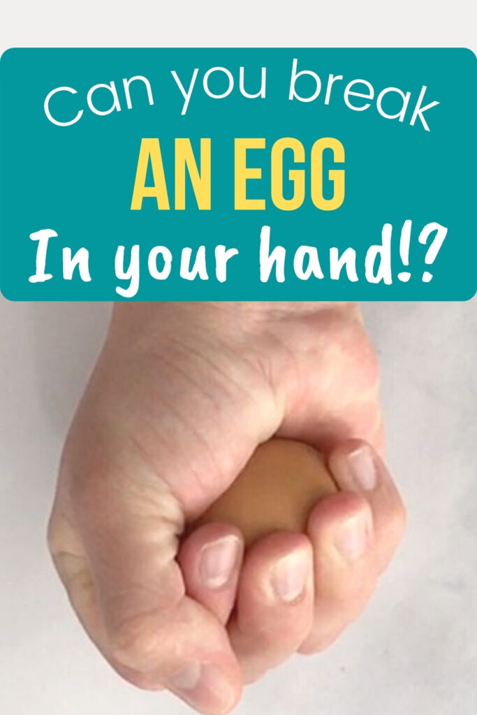 Can you break an egg in your hand