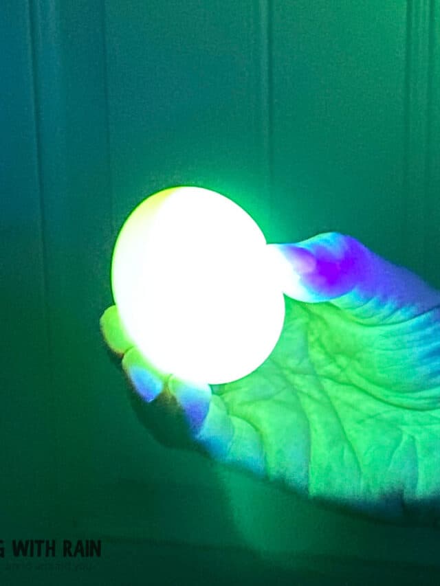 Glowing Egg Experiment Story